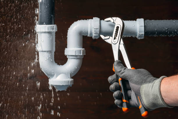 Professional Sewer Line Repair technician working in Capeville, VA